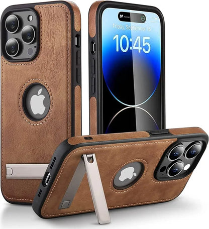 Leather Kickstand - ShieldMyiPhone